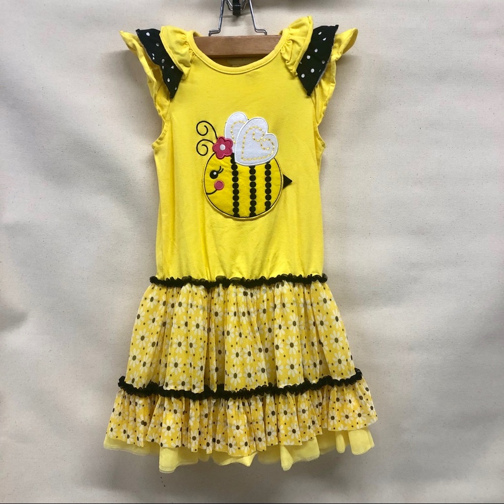 Emily Rose size 7 butterfly bee summer dress